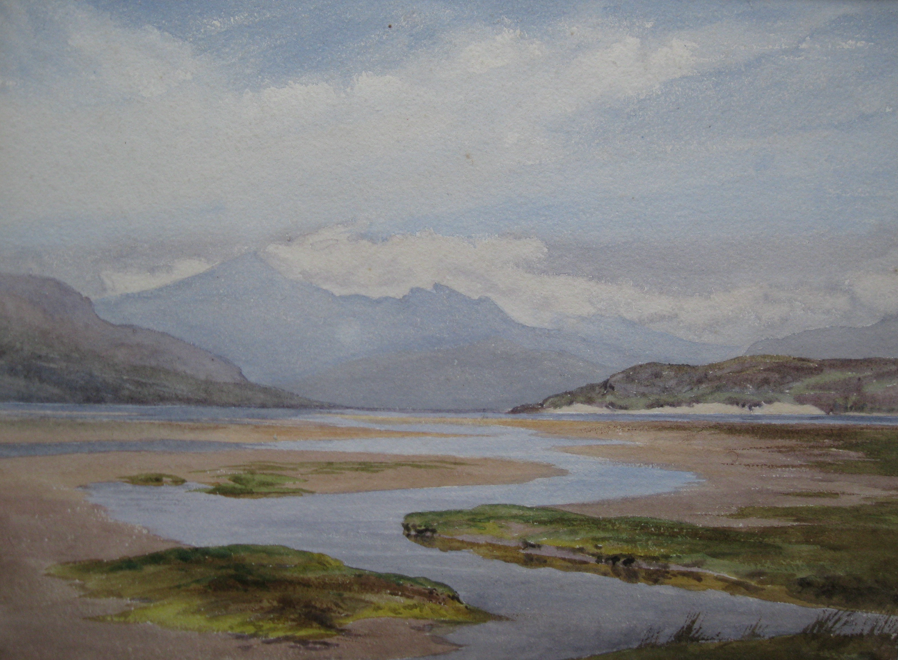 Chares James Adams 06 ( view of estuary in North Wales?)